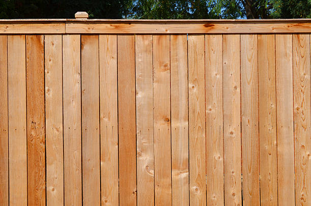 istock A wooden fence wall 2249043847