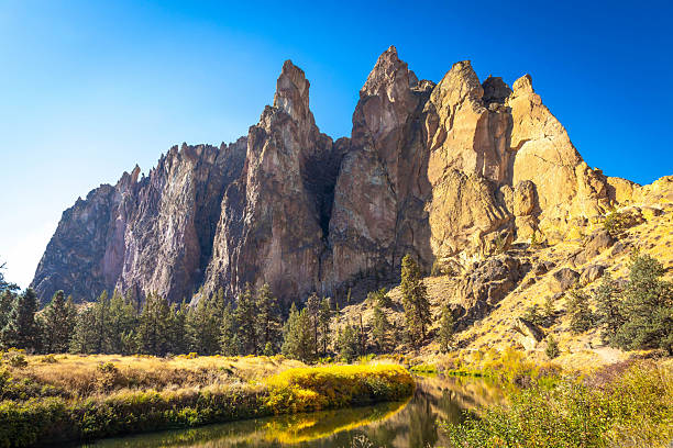 istock A Striking Scenic View of Smith Rock Cliffs on a Summer Day 2249048781