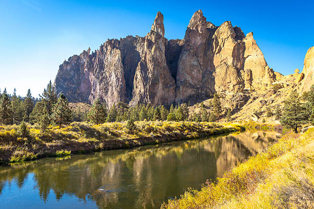 istock A Panoramic View of Smith Rock Cliffs and the Crooked River on a Summer Day 2249048783
