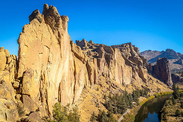 istock A Panoramic View of Smith Rock Cliffs and the Crooked River on a Summer Day 2249048801