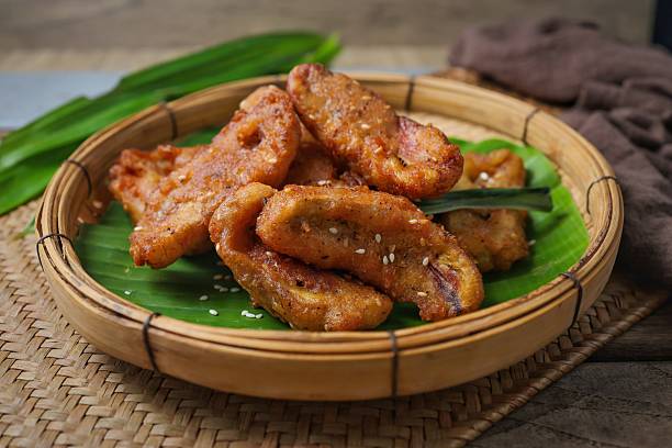 istock Fried banana fritters,thai fried banana 2249049233