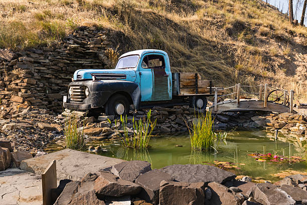 Antique Truck Water Feature