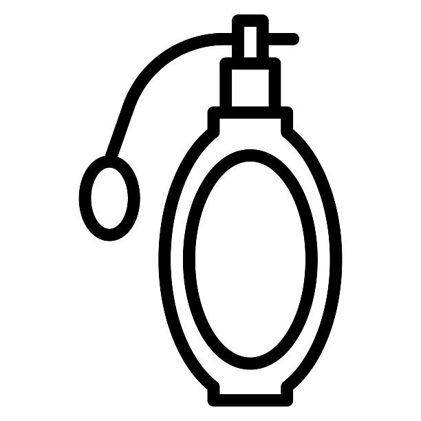 Freshener Vector Icon Freshener Icon of Dental Care iconset. dental and vision care stock illustrations