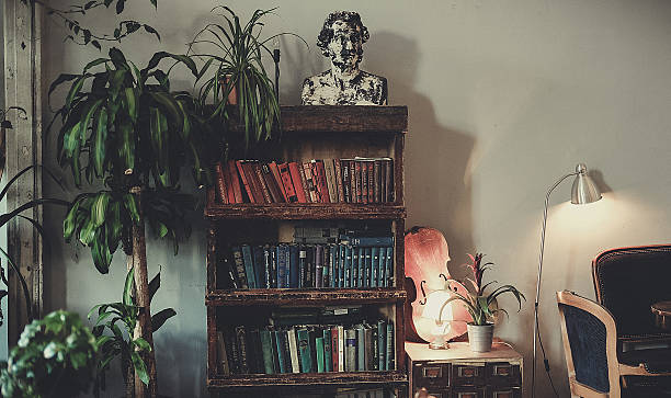 istock l interior with old furniture and fireplace 2249068316
