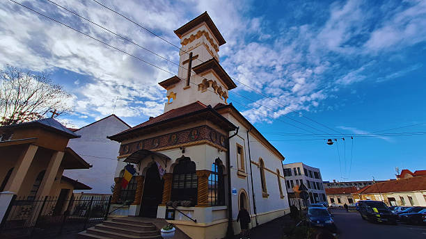 istock Orthodox church in Oradea, Romania 2249077677