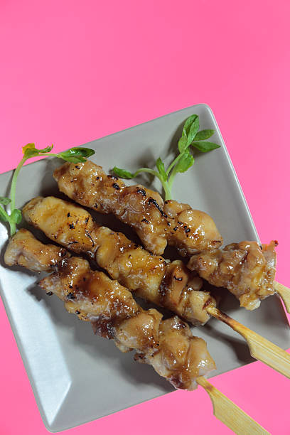 Aerial view of yakitori