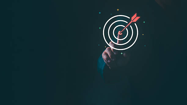 istock Setting goals, action plans, or key objectives that inspire an organization or its employees to achieve their goals, the concept of setting growth goals and business planning. 2249108501