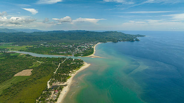 istock Beautiful tropical beach and blue sea. 2249109622