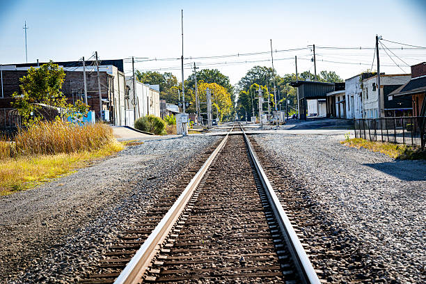 Railroad tracks in Corinth Alabama