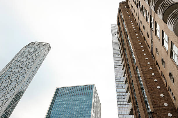 istock Modern skyscrapers reaching into the sky in london's financial district 2249113455