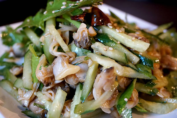 istock Cucumber and clams Japanese dish 2249118965