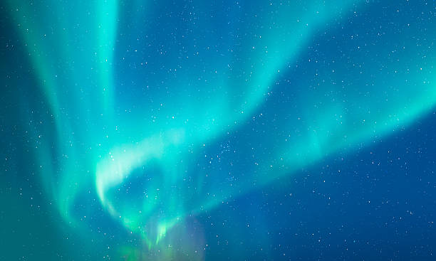 istock Northern lights or Aurora borealis in the sky - Tromso, Norway 2249123803