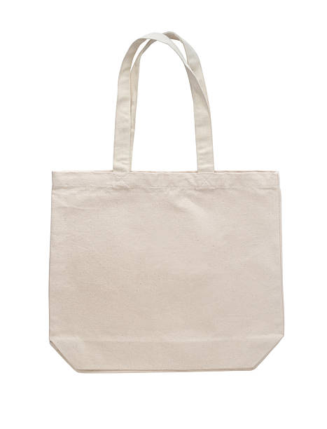 istock Canvas recycle shopping bag isolaed on white 2249125589