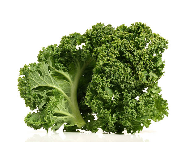 istock Vegetables - Green Curly Kale on white Background 2249131848