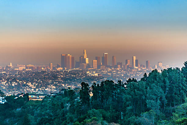 istock sunset in Los Angeles 2249133254