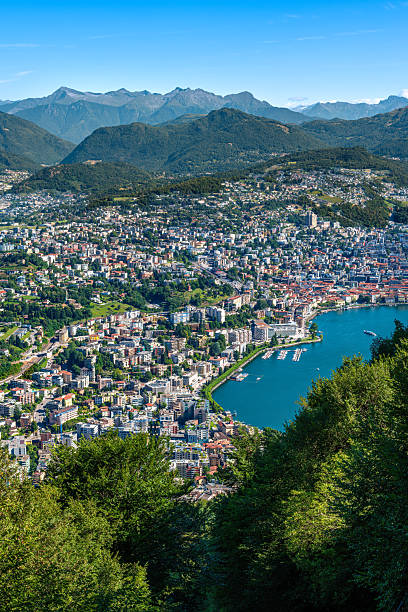 istock Lugano cityscape from Monte San Salvatore 2249133818