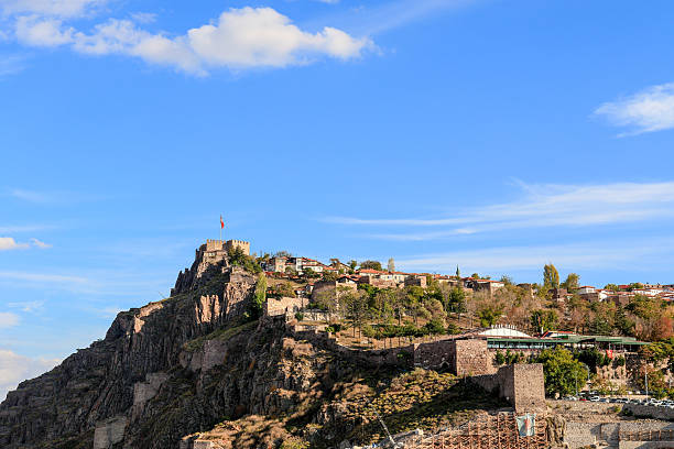 istock Ankara city view and Ankara Castle 2249135460