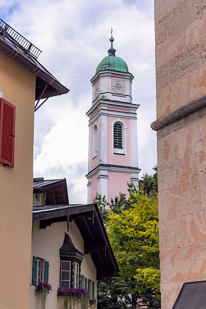 istock city centre of Berchtesgaden with Rathausplatz 2249136486