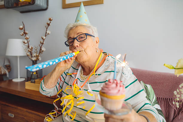 istock Senior woman at home 2249148040