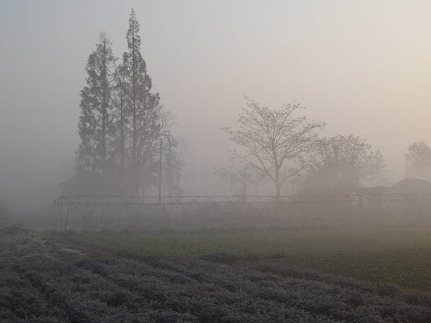 istock Scenery of Heba Village at sunrise 2249153131