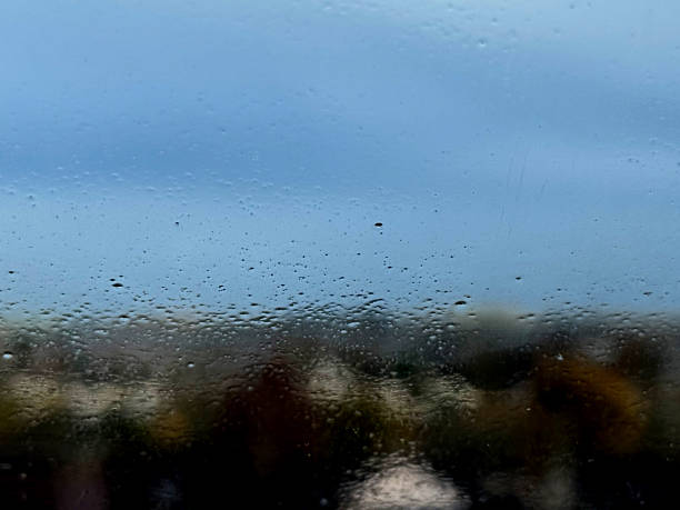 istock Landscape through the humid glass 2249156498