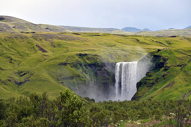 istock Iceland waterfall Skogafoss in Icelandic nature landscape 2249156846