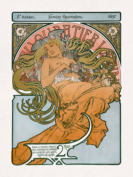 istock Art Nouveau cover of the student journal Au Quartier Latin 2249167434