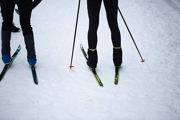 istock Cross-country skiing in winter 2249167751