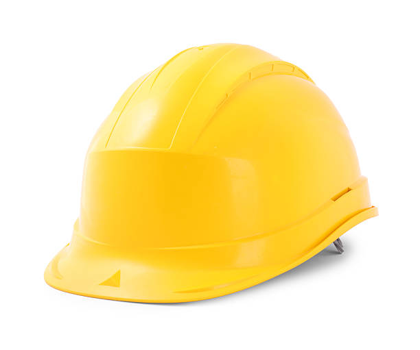 istock Protective hardhat isolated on white. Safety equipment 2249169532