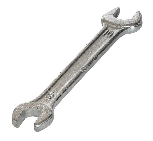 istock 8 mm side of a two sized wrench closest to the camera 2249186425