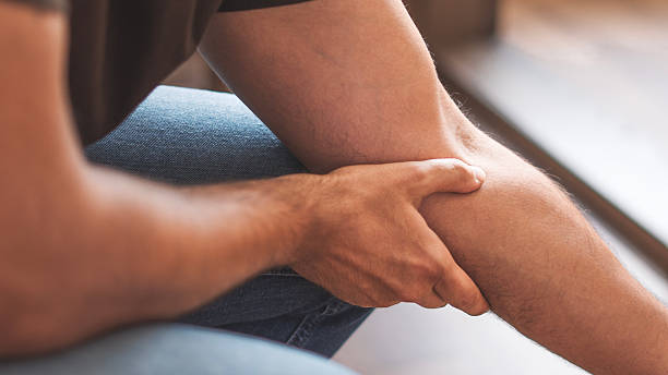 istock Feeling pain and stiffness of elbow joints caused 2249202178