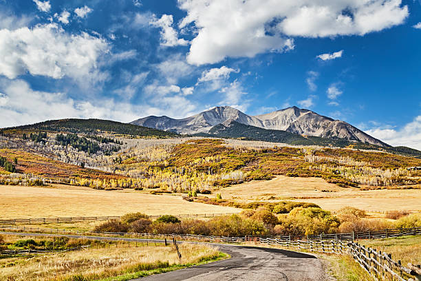 West Beckwith Mountain, Gunnison National Forest, West Elk Mountains, Colorado, USA