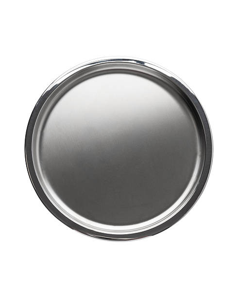 istock steel metal tray on white isolated background 2249212487