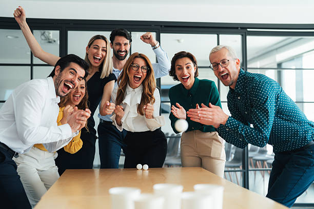 istock Business team Taking a Break with games 2249234654