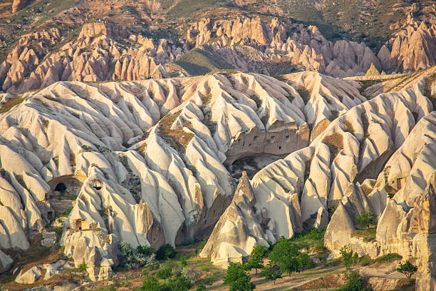istock Unique geological formations in Cappadocia Turkey create a stunning desert landscape 2249241156