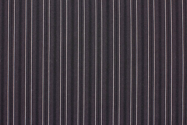 istock Black and white striped fabric texture showcasing detailed patterns and woven design 2249242093