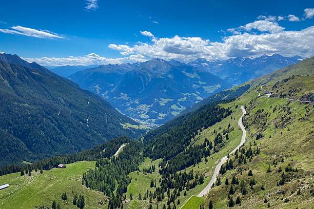istock Scenic view into Passeier Valley, Italy from Jaufenpass 2249248315