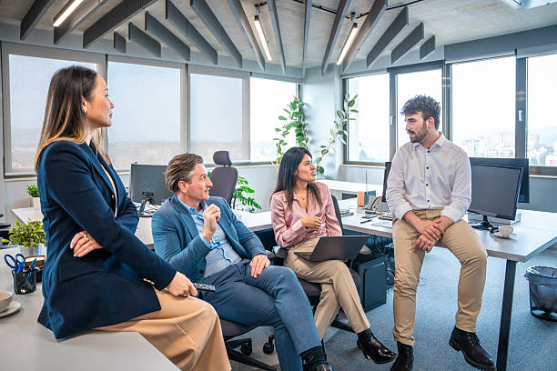 istock Diverse Team of Business Executives in Strategy Session 2249249807