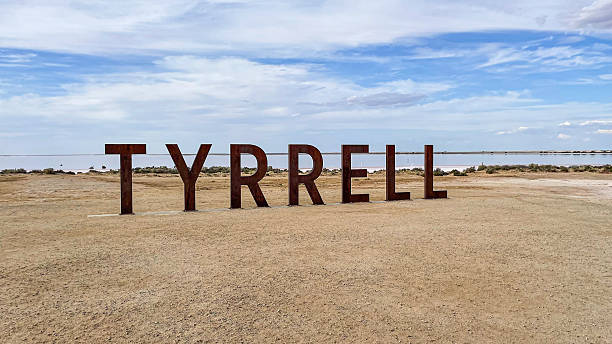 istock Standing Letters at Lake Tyrrell - Victoria, Australia 2249249808