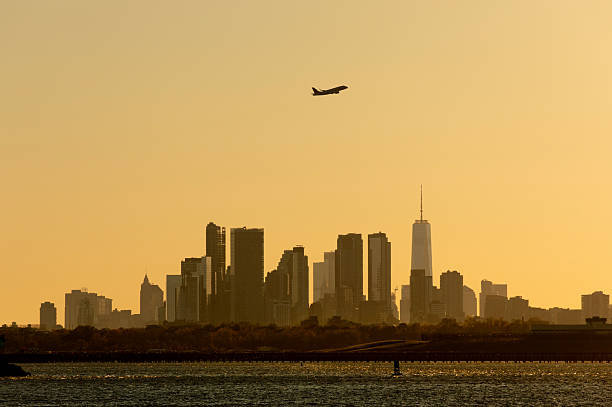istock Airplane City Takeoff 2249251964