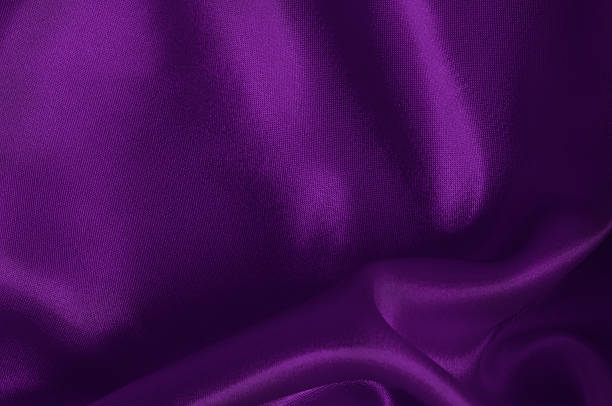 istock Purple fabric cloth texture for background and design art work, beautiful crumpled pattern of silk or linen. 2249265136