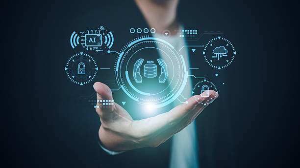 istock I personal data protection, AI data security concept or ethic of non-violation of personal data or work, AI personal identity 2249282097