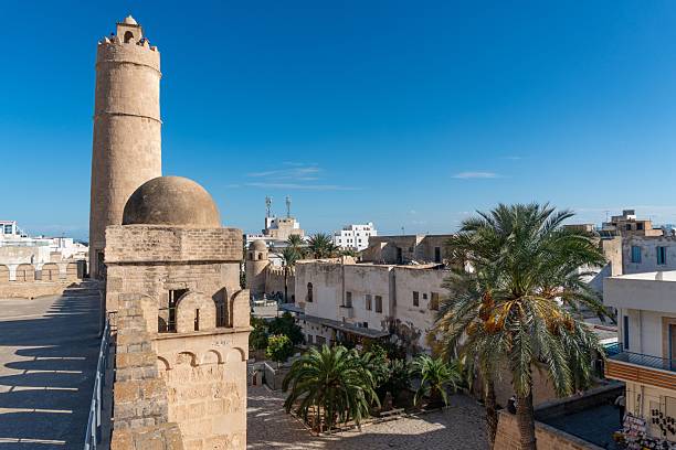 istock Ribat of Sousse under a clear blue sky. 2249282685