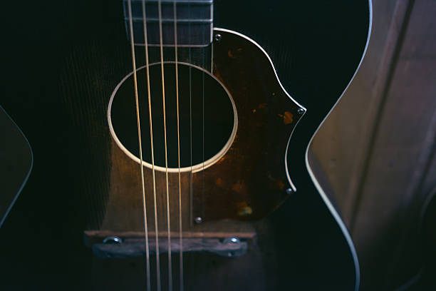 istock Old acoustic jazz guitar 2249285770