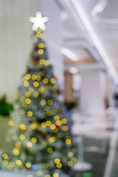 istock Abstract blurry bokeh Christmas with shopping mall defocused background 2249297976