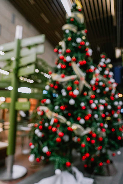 istock Abstract blurry bokeh Christmas with shopping mall defocused background 2249297978