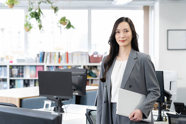 istock Young businesswoman working in the office 2249309372