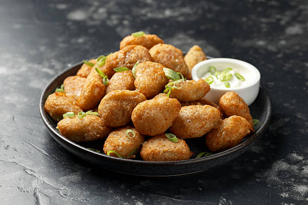istock Crispy Jalapeno cheese bites with sauce. Party food snacks 2249316500