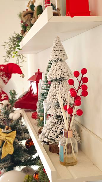 istock Christmas tree, festive decorations. Christmas ornaments. 2249317420