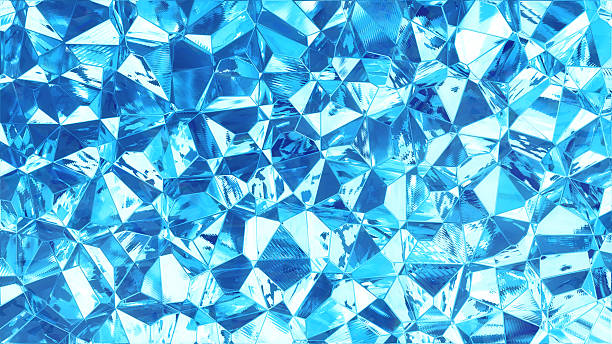 istock Blue sparkling gem, glass and ice background texture 2249320349